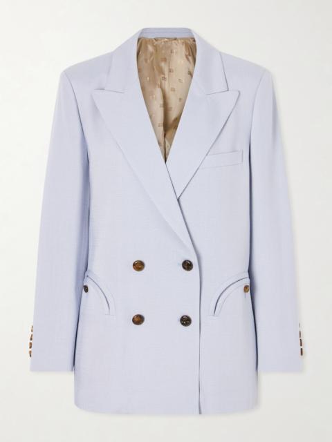 BLAZÉ MILANO Vezon Double-breasted Woven Blazer