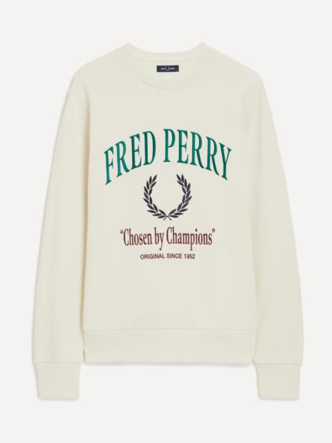 Fred Perry Embroidered Sweatshirt