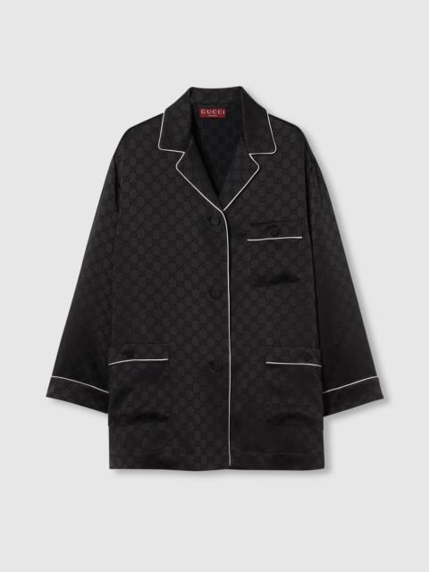 GUCCI Viscose GG jacquard shirt