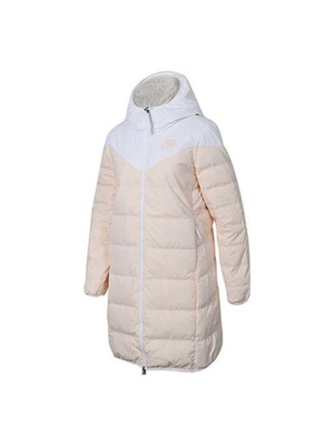 Nike (WMNS) Nike Windrunner Down Fill Rev Parka 'Pink White' 939441-100