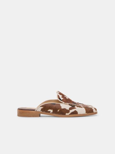 dolce vita BRADLY FLATS COCOA TAURUS CALF HAIR
