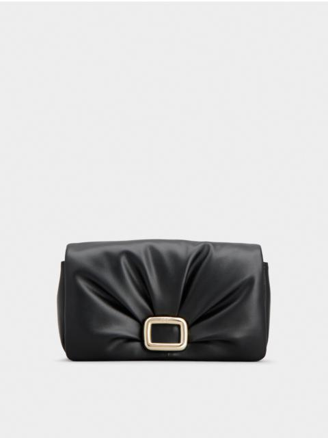 Roger Vivier Viv' Choc Phone Bag in Leather