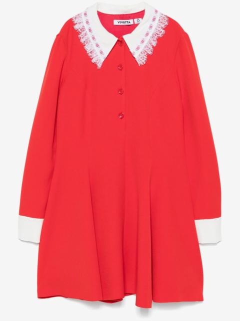 VIVETTA lace-detail dress