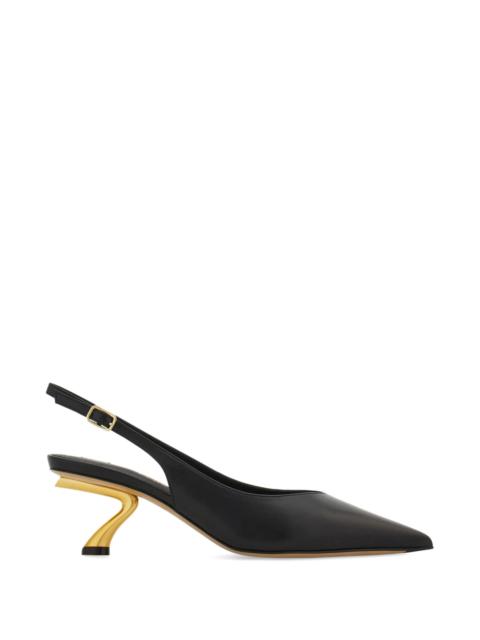 FERRAGAMO Ferragamo Sculptural Heel Slingback