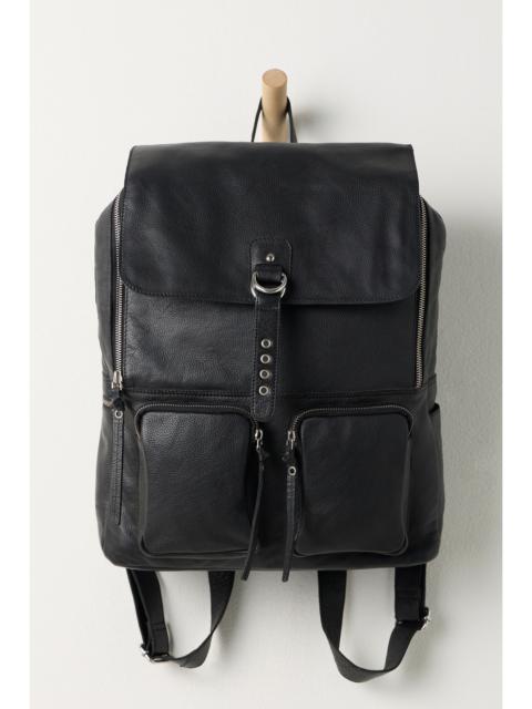FREE PEOPLE Beacon Leather Backpack