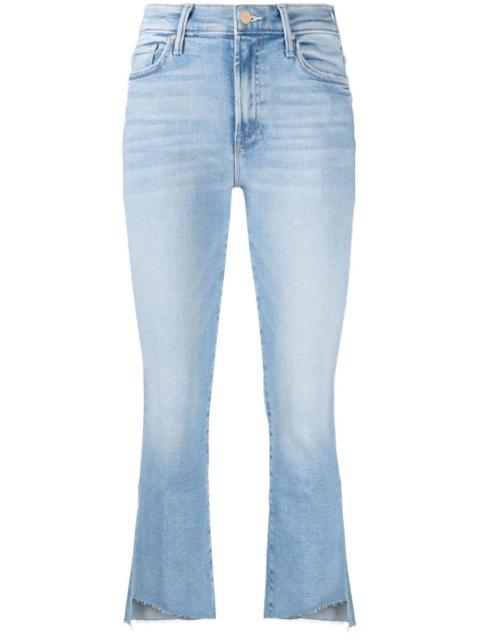 MOTHER Insider high-rise cropped jeans