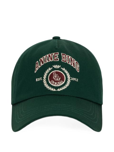 ANINE BING Anine Bing Jeremy Baseball Cap Collegiate - Deep Emerald