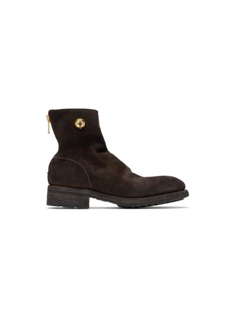 UNDERCOVER Brown Guidi Edition Boots