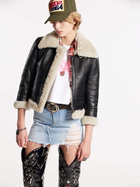 AMERICANA SHEARLING KABAN