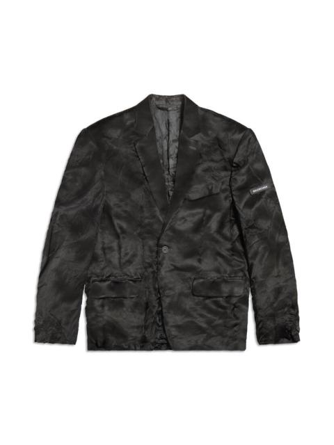 Washed Jacket in Black