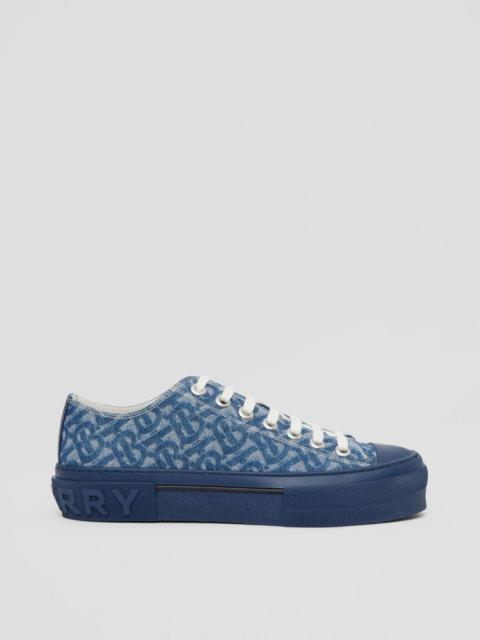 Burberry Monogram Denim Sneakers