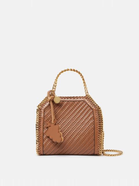 Stella McCartney Falabella Woven Tiny Tote Bag