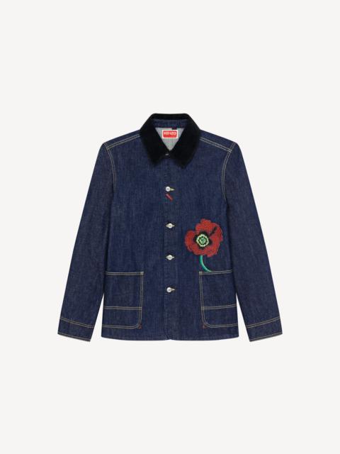 KENZO 'KENZO Poppy' workwear denim jacket