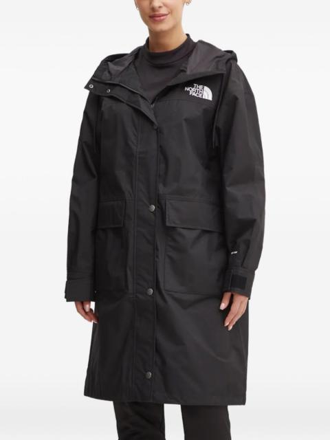 The North Face hooded pocket-detail coat