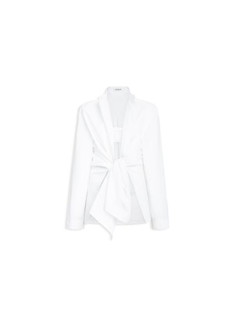 Alaïa POPLIN SHIRT SET