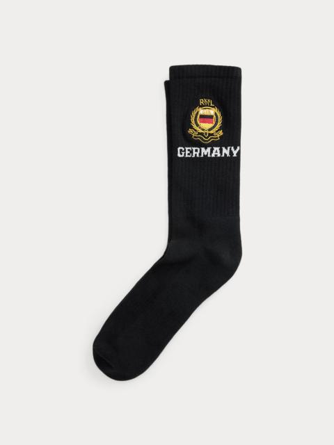 Polo Ralph Lauren Germany Cotton-Blend Crew Socks