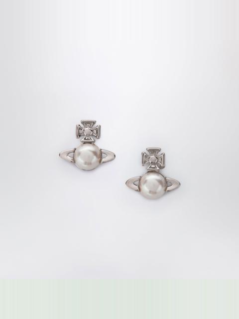 Vivienne Westwood Silver Balbina earrings with pearl