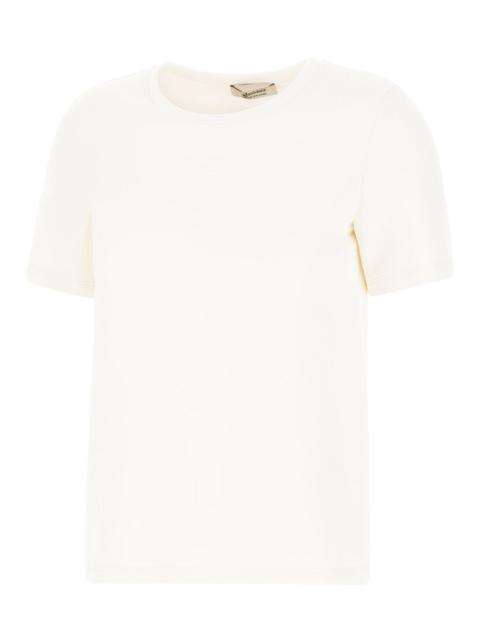 'S Max Mara embroidered crew-neck T-shirt