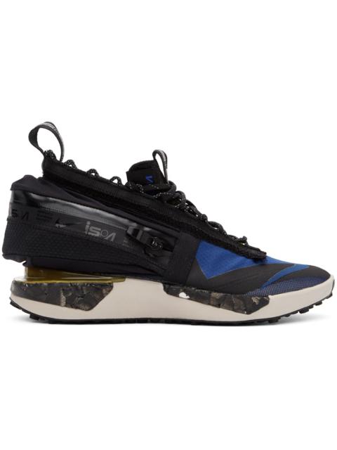 Nike Blue & Black ISPA Drifter Gator Sneakers