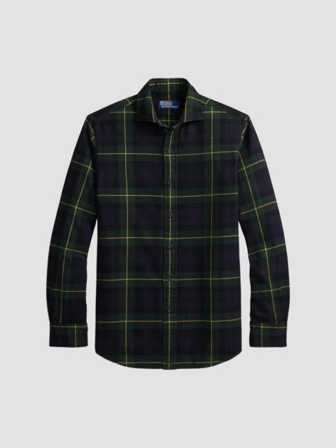 Polo Ralph Lauren Men's Classic-Fit Plaid Flannel Shirt - Green Navy Multi
