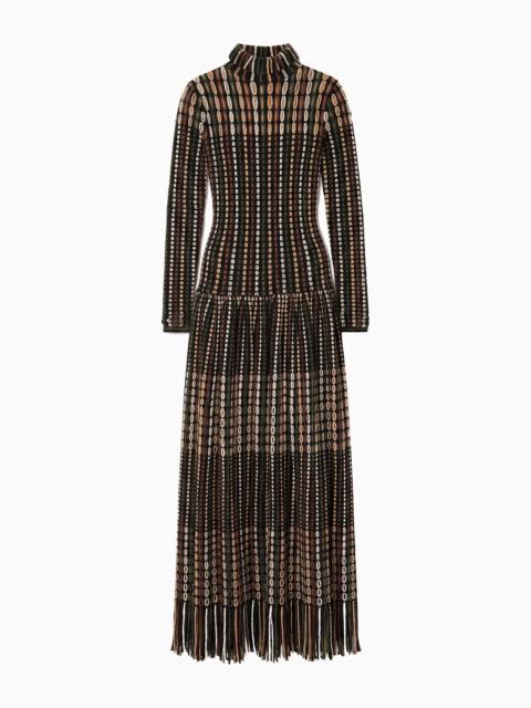 ULLA JOHNSON Yasmin Long Sleeve Knit Dress