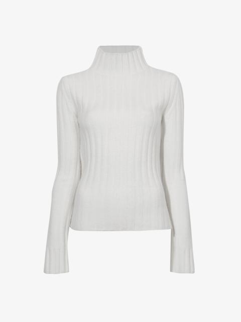 Haven Sweater in Midweight Cashmere Rib