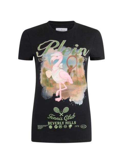 PHILIPP PLEIN strass-graphic T-shirt
