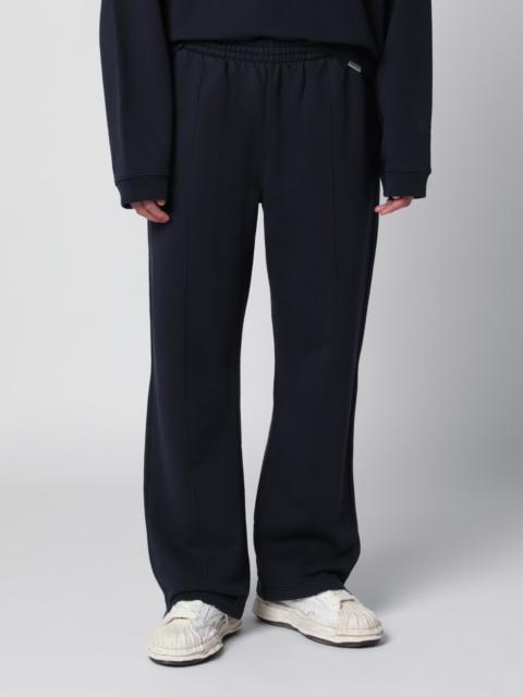 REPRESENT Midnight blue cotton jogging trousers