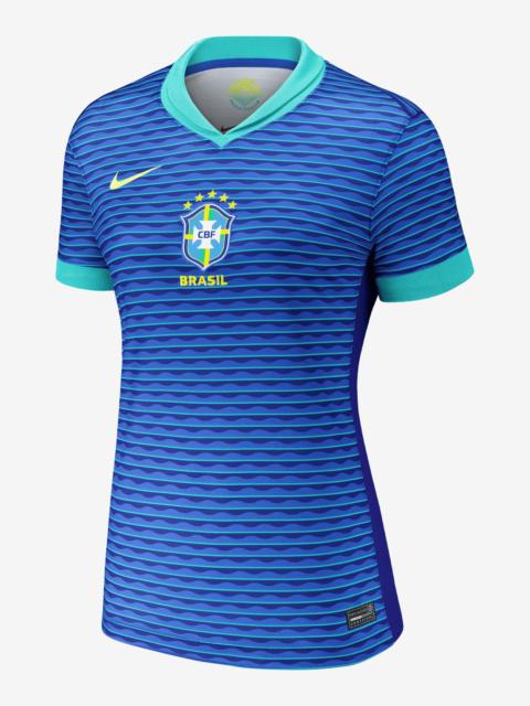 Nike Vini Jr. Brazil National Team 2024 Stadium Away Women's Nike Dri-FIT Soccer Jersey