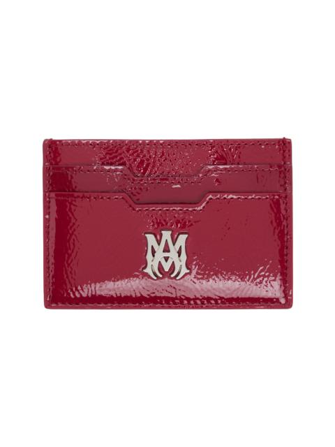 AMIRI Red 'MA' Card Holder