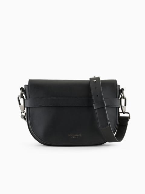 GIORGIO ARMANI Medium nappa leather shoulder bag