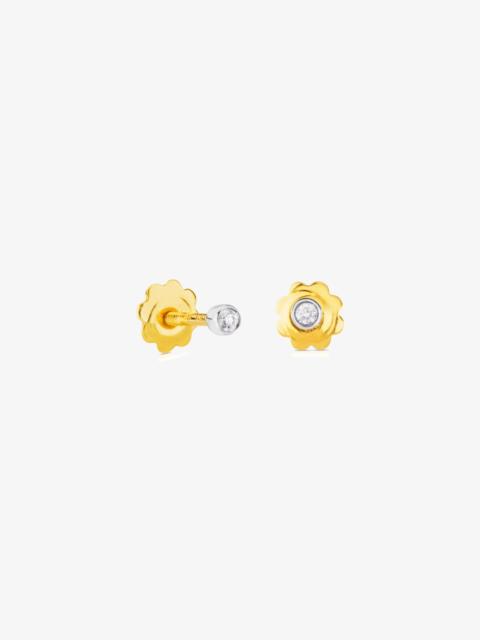 TOUS 18K white gold TOUS Diamonds Earrings. 0,02ct.