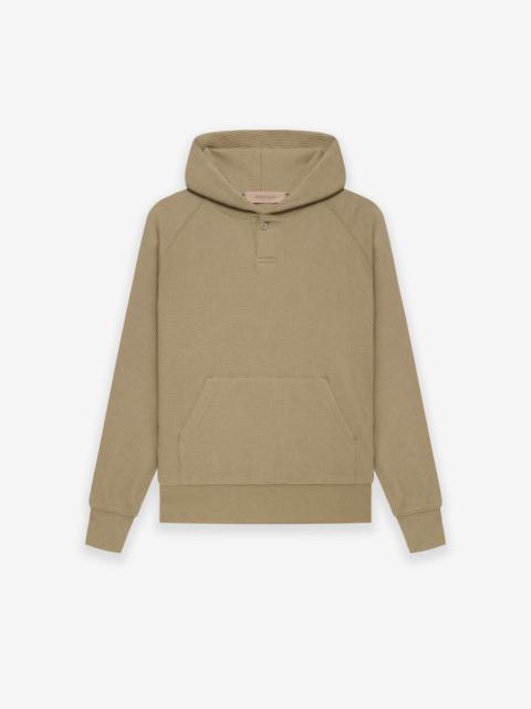 WAFFLE HENLEY HOODIE