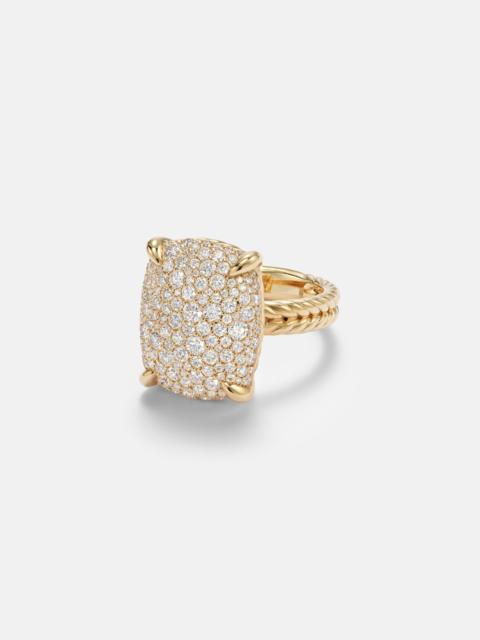 DAVID YURMAN Châtelaine® 18kt gold ring with diamonds