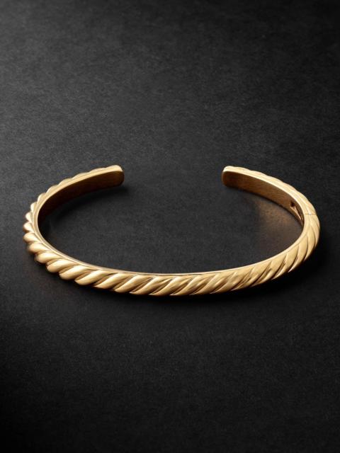 DAVID YURMAN Sculpted Cable 18-Karat Gold Cuff
