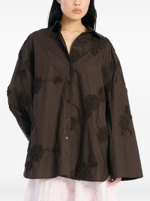 ROTATE flower oversized shirt