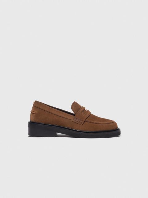 maje Suede loafers