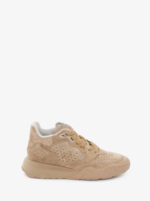 Alexander McQueen Court Trainer in Beige