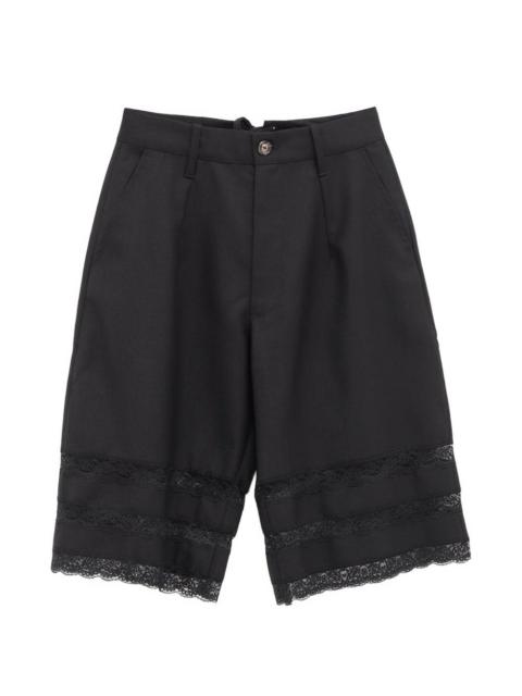 VAQUERA lace-trim shorts