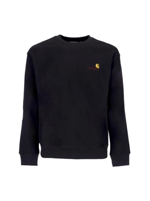 Carhartt SCRIPT CREWNECK SWEATSHIRT BLACK