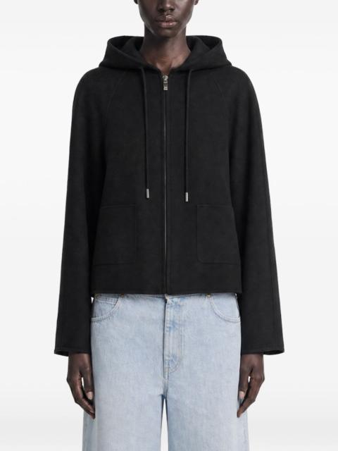 Max Mara zip-fastening hoodie
