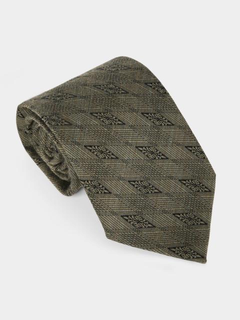 TODD SNYDER Italian Wool-Silk Filigree Tie