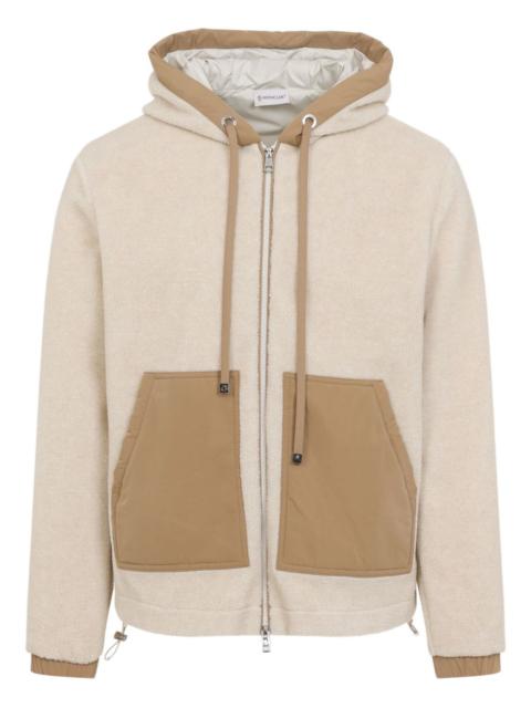 Moncler Teddy hooded jacket