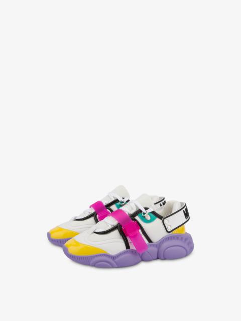 Moschino ROLLER SKATES MESH TEDDY SHOES