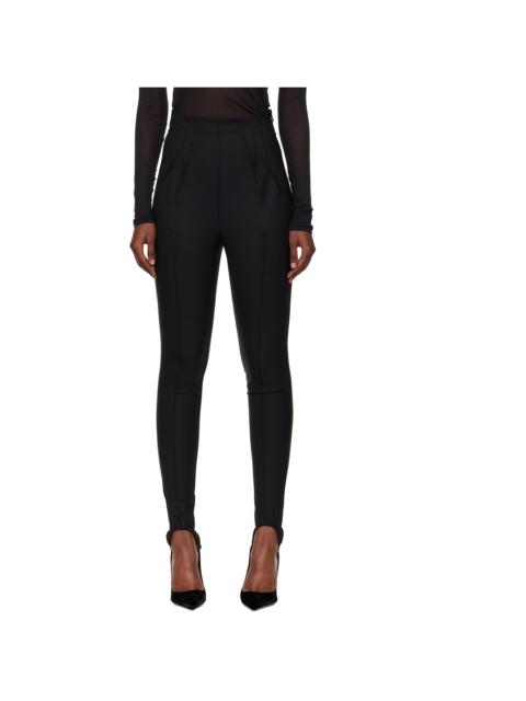 MUGLER Black Tailored Leggings