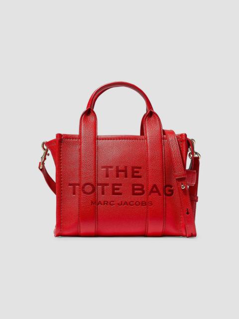 Marc Jacobs Women's The Leather Small Tote Bag - True Red