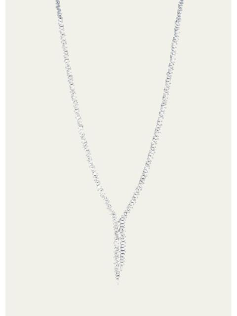 SUZANNE KALAN 18K White Gold Classic Diamond Bolero Necklace