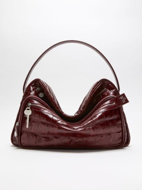 Acne Studios Camero Camera shoulder bag - Burgundy