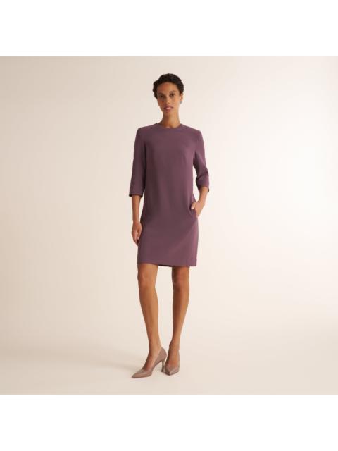 M.M.LaFleur Lancia Travel Dress - Everyday Crepe with Topstitch