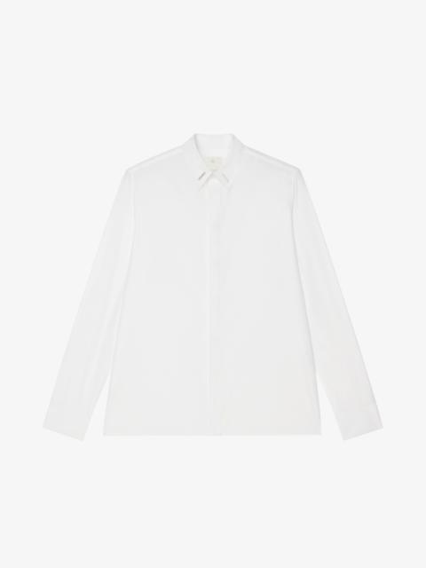 Givenchy SHIRT IN POPLIN WITH COLLAR DETAILS